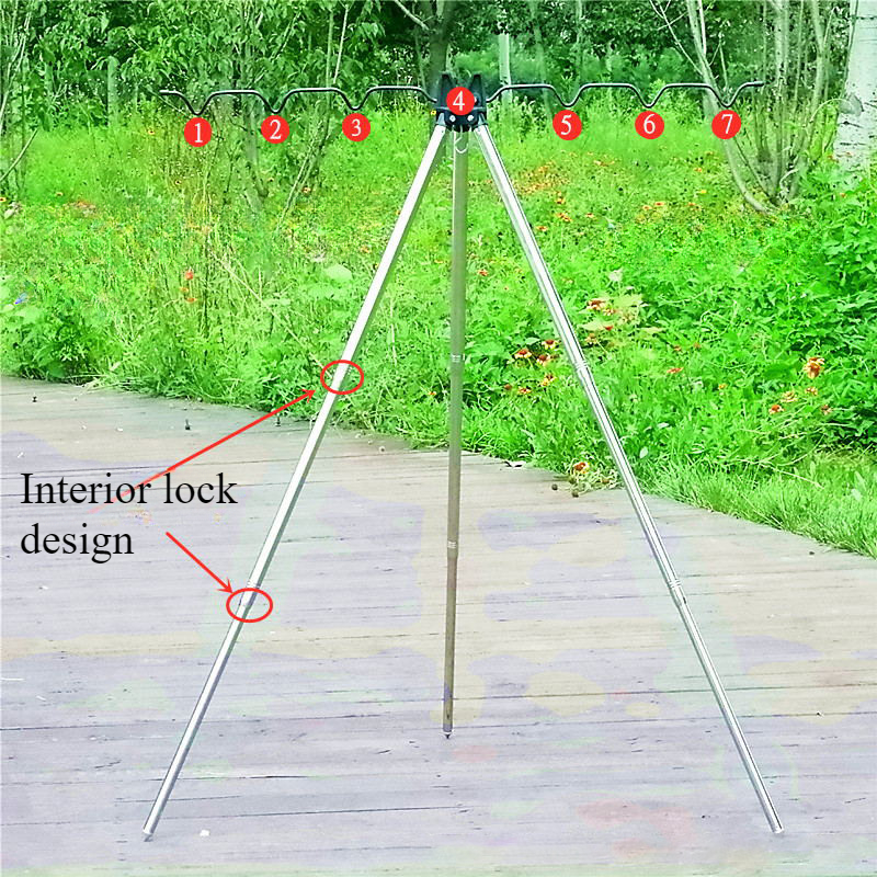 1PC Fishing Sea Rod Bracket Al - مراجعة Fishing Rod Casting وسعره