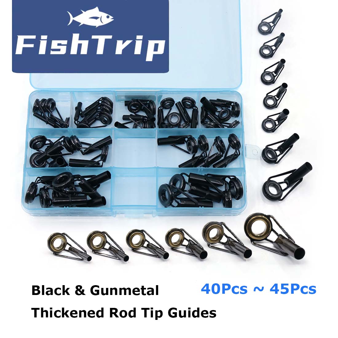 FishTrip Rod Tip Repair Kit 5~ - مراجعة Fishing Rod Tip Replacement وسعره