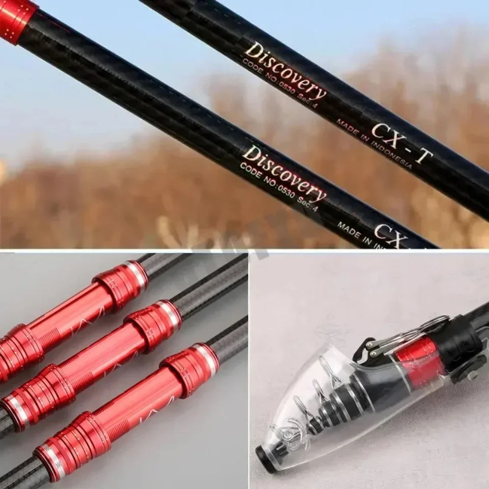 2.7m 3.6m 3.9m 4.5m Telescopic - مراجعة Fishing Rod Surf وسعره