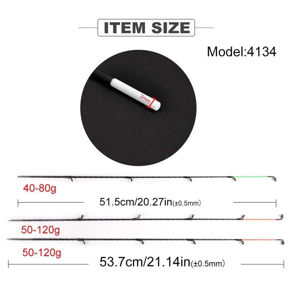 FTK Carbon fiberglass Top Tip  - مراجعة Fishing Rod Guide Replacement وسعره