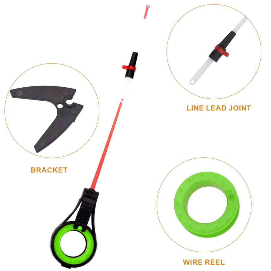 FTK Ice Fishing Rod Mini Porta - مراجعة Fishing Rod Tip Replacement وسعره