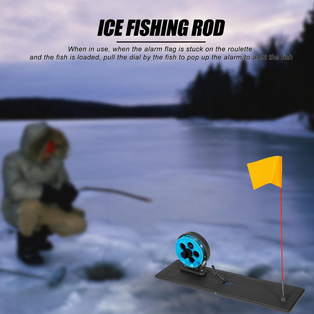 Ice Fishing Rod Tip-up Automat - مراجعة Fishing Rod Ice وسعره