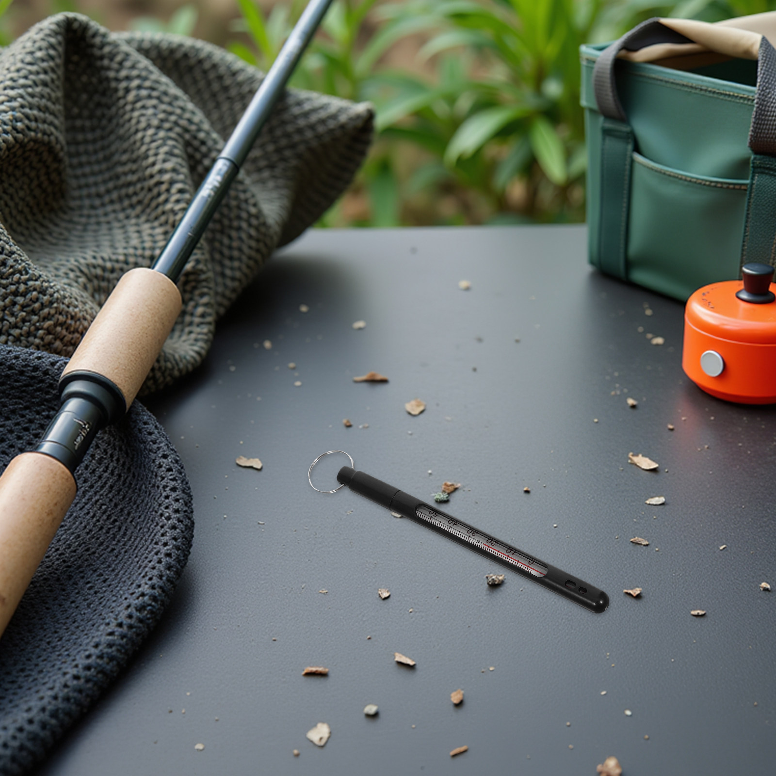 Fishing Thermometer Outdoor Wa - مراجعة Fishing Rod Fly وسعره