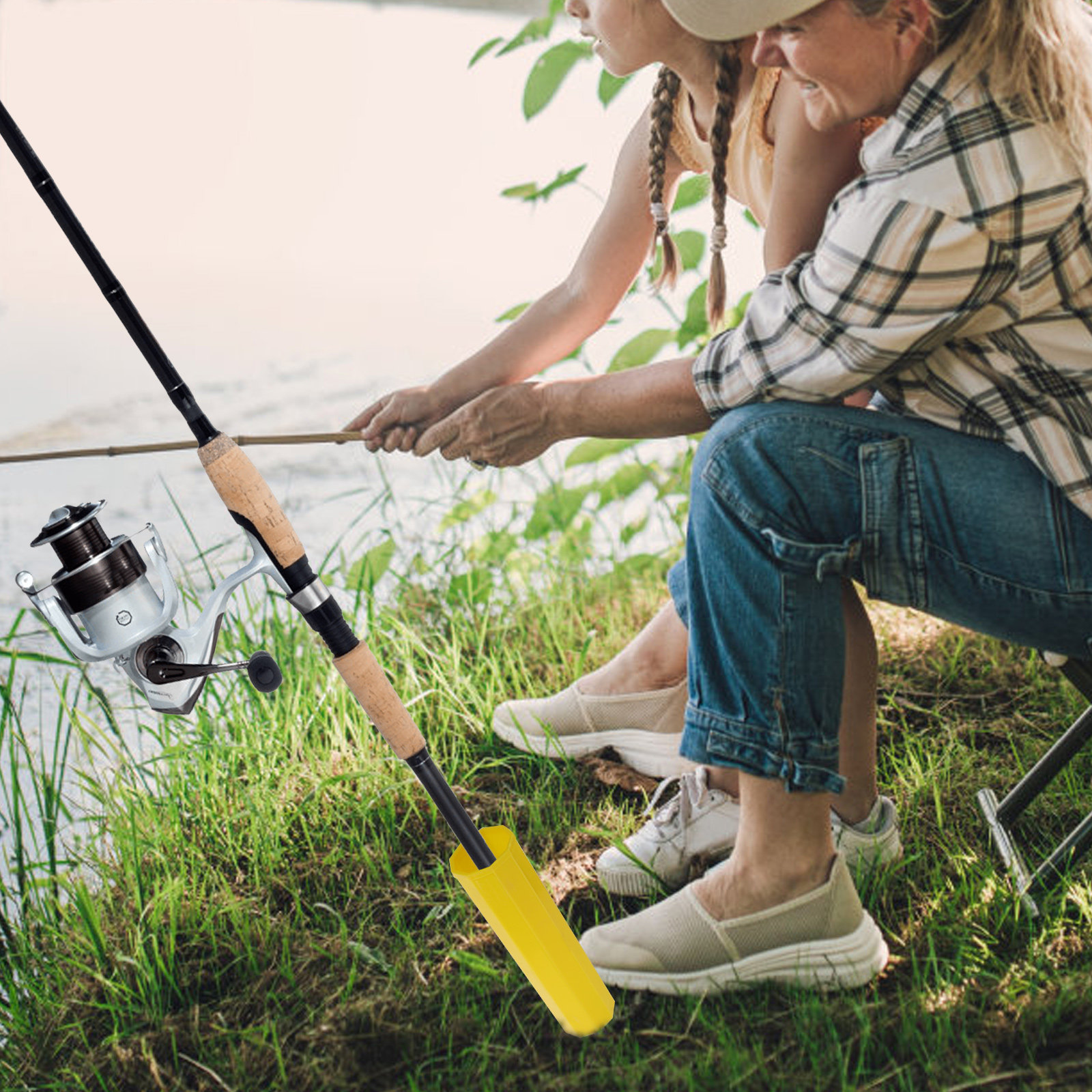 2Pcs Fishing Rod Socket St Ban - مراجعة Fishing Rod Casting وسعره