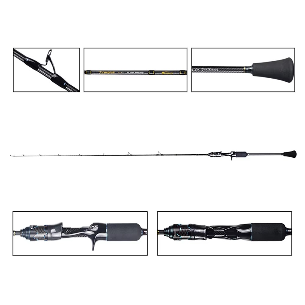Wholesale  High Carbon Slow Ji - مراجعة Fishing Rod Spinning وسعره