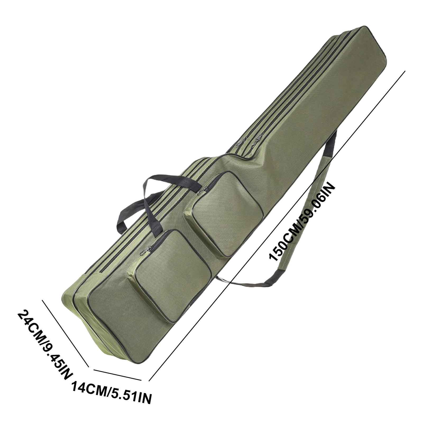 Fishing Rod Bags 150cm Waterpr - مراجعة Fishing Rod Case وسعره