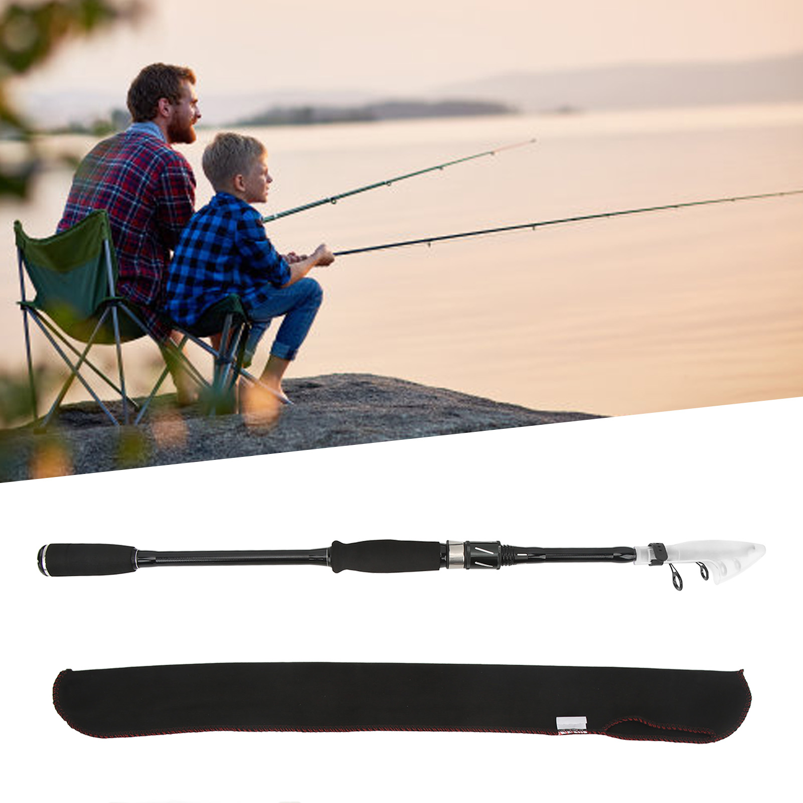 Lure Fishing Rod and Reel Comb - مراجعة Fishing Rod Carbon Fiber وسعره