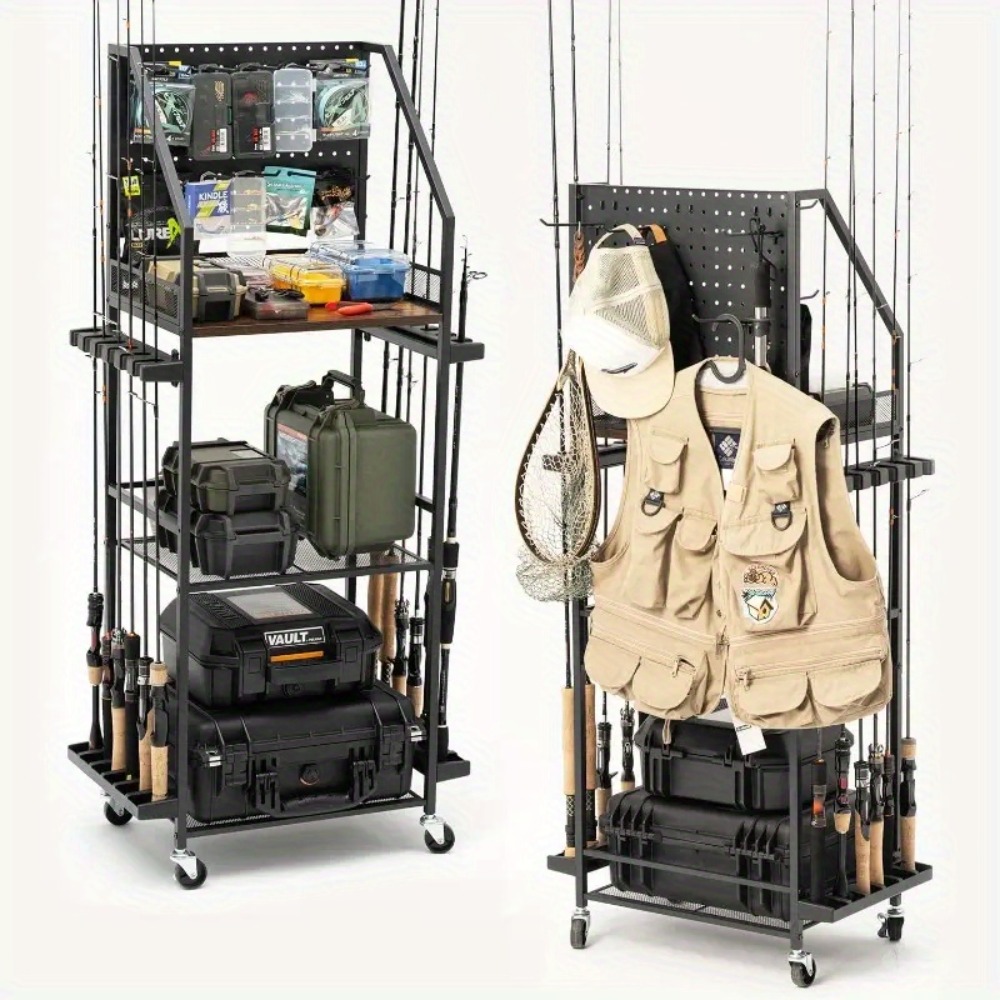 Fishing Rod Holders for Garage - مراجعة Fishing Rod Case وسعره