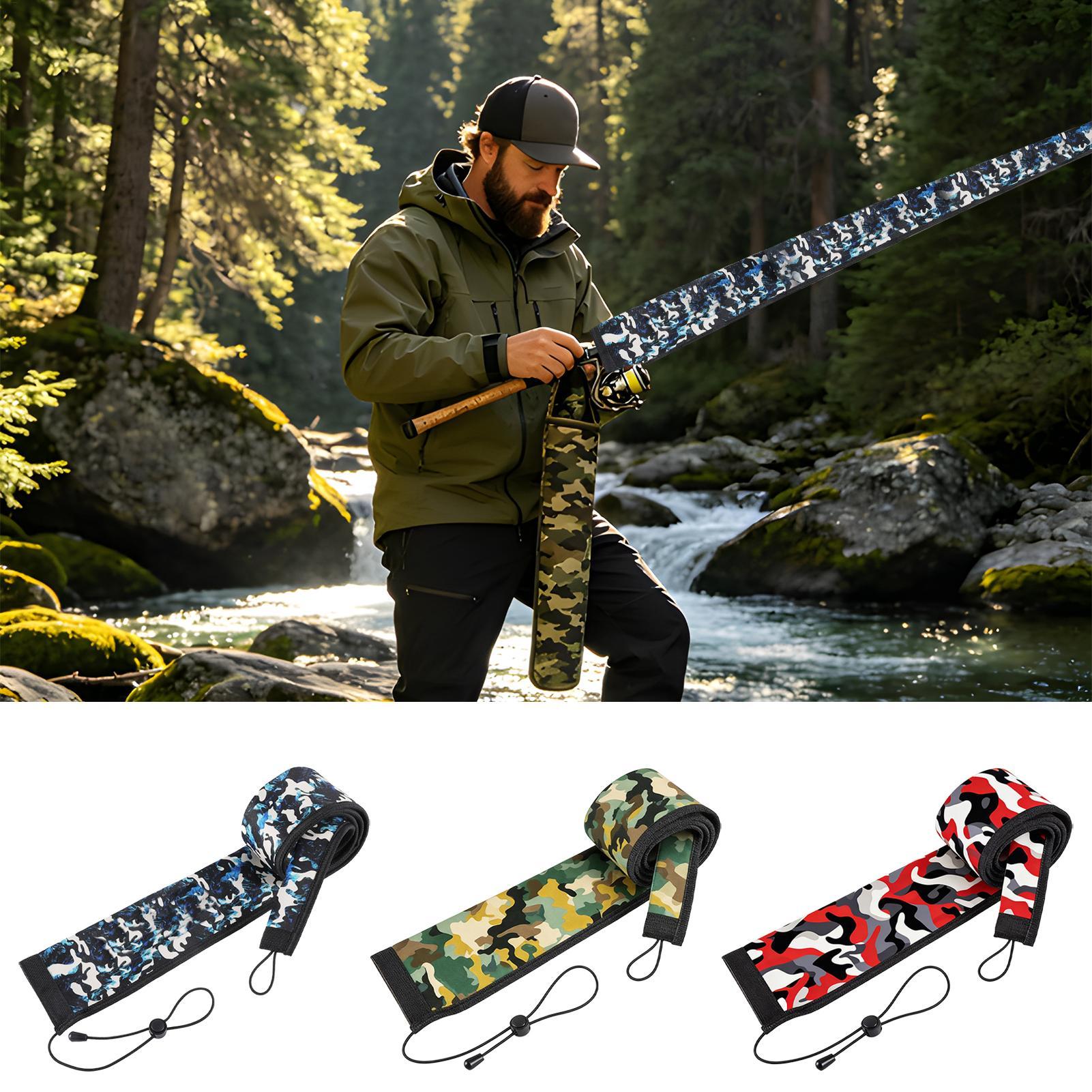 Fishing Rod Sleeve Adjustable  - مراجعة Fishing Rod Casting وسعره