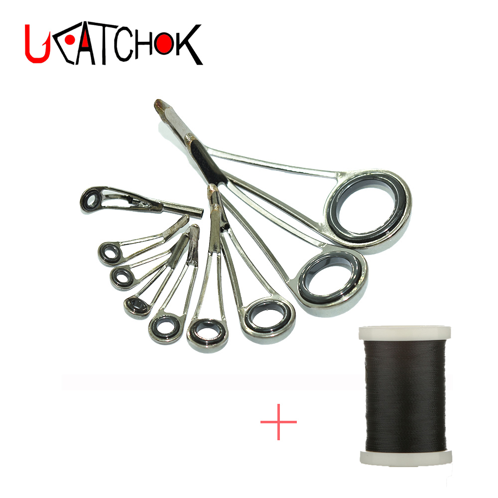 9pcs/Kit Rock Trout Fishing Ro - مراجعة Fishing Rod Repair Kit وسعره
