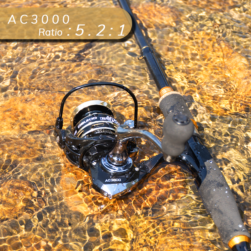 DEUKIO Fishing Rod Reel Combo  - مراجعة Fishing Rod Carbon Fiber وسعره
