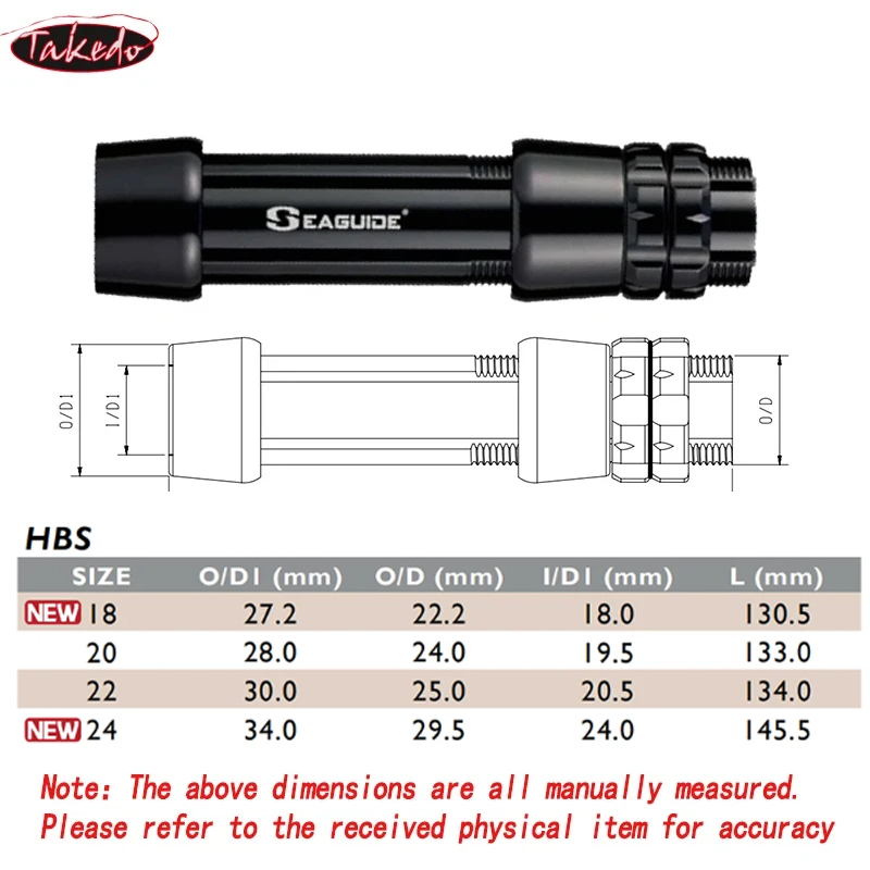 TAKEDO 18# 20# 22# 24# HBS Hea - مراجعة Fishing Rod Spinning وسعره