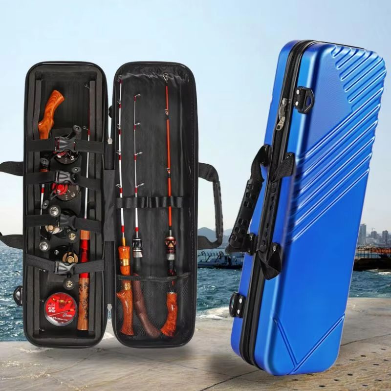 65/80cm ABS Ice fishing Fishin - مراجعة Fishing Rod Ice وسعره