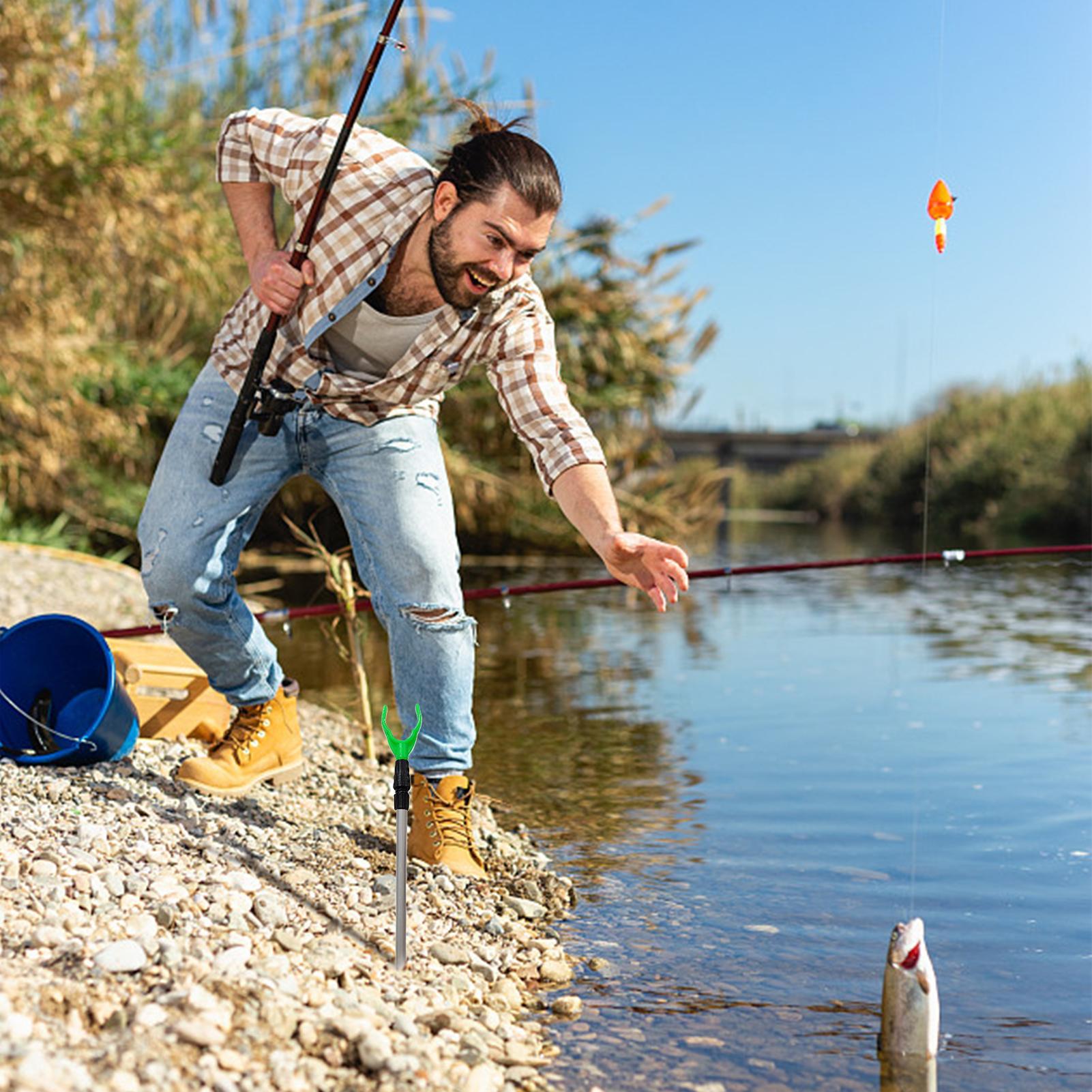 Fishing Rod Ground Holder 4 Pi - مراجعة Fishing Rod Telescopic وسعره