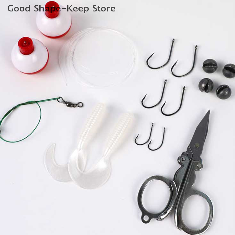 24Pcs Emergency Fishing Kit Po - مراجعة Fishing Rod Case وسعره