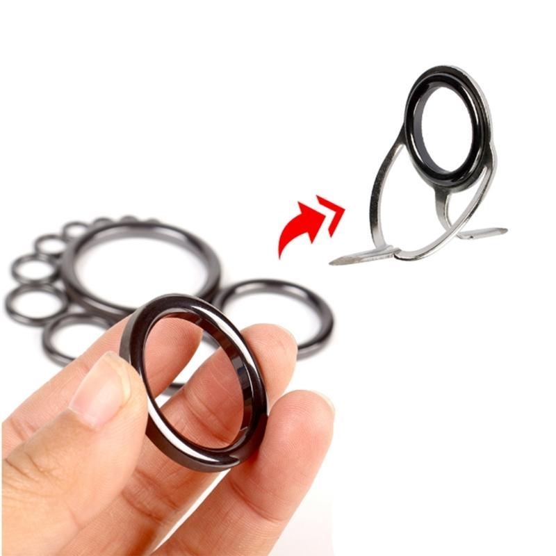 652F 40Pcs Fishing Rod Ceramic - مراجعة Fishing Rod Tip Replacement وسعره